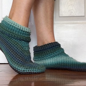 Crochet Pattern Women's Sweet Slipper Women's - Etsy