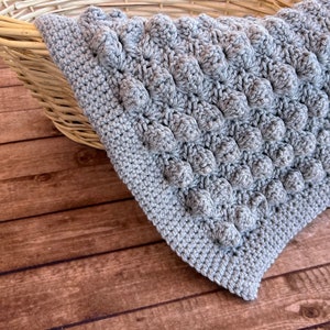Crochet Pattern ~ Lovey Baby Blanket ~ Gender-Neutral Gift Idea ~ Baby Shower Gift Idea ~ Newborn Baby Gift