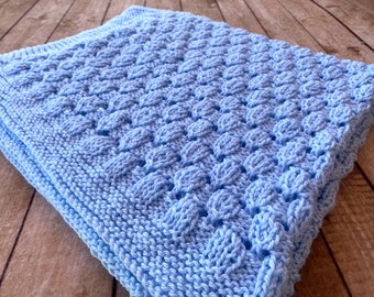 Knitting Pattern ~ Lullaby Baby Blanket ~ Nursery Decor ~ Baby Shower Gift Idea ~ Knit Baby Blanket Pattern ~ Newborn Gift Idea