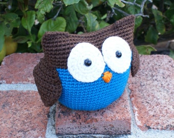 Crochet Pattern ~ Roly Poly Owl Amigurumi ~ Owl Toy Crochet Pattern ~ Owl Lover Gift ~ Owl Plushie Crochet Pattern ~ Owl Gift Pattern