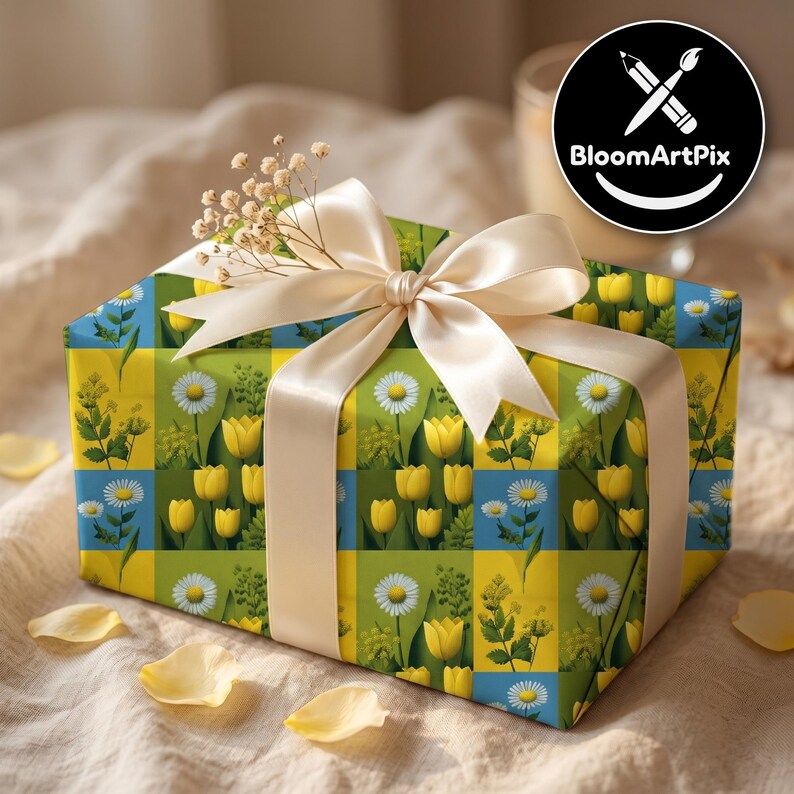 Ensemble de motifs floraux patchwork sans couture, motif répétitif de courtepointe florale colorée, pour la conception de tissus et la sublimation image 16