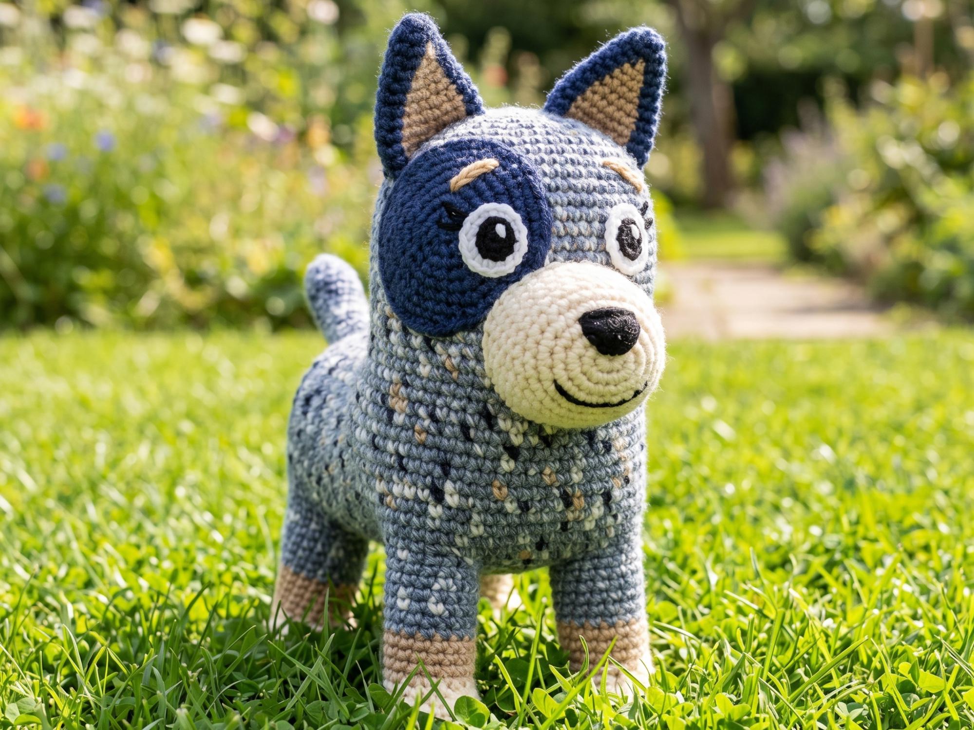 Baby-Safe Bluey-Inspired Plush Pattern