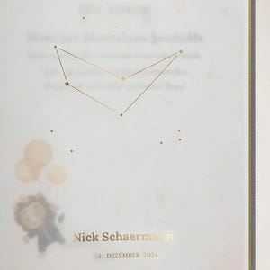 Erinnerungskiste Baby personalisiert – Aufbewahrungsbox erstes Jahr mit Album & Zubehör | Geschenk zur Geburt image 1