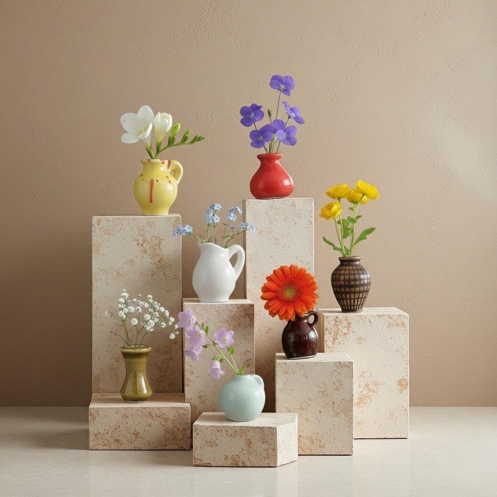 Magnetic flower vase - Etsy 日本