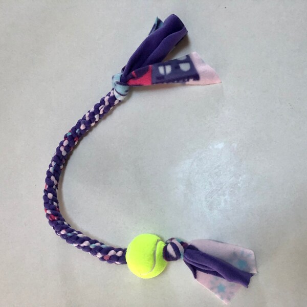 Fleece Dog Toys Etsy