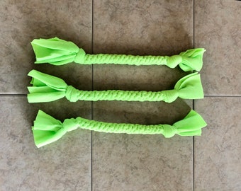 Fleece Dog Toy Green