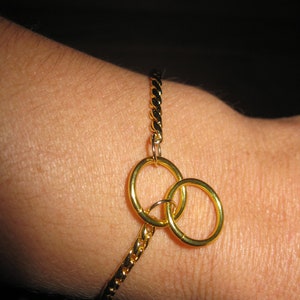 Gold Snake Choke Chain Bracelets image 4