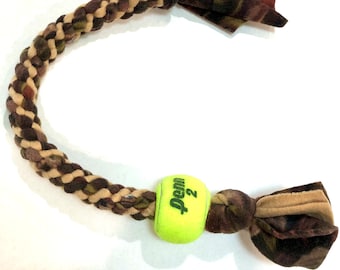 Brown Cammo Dog Tug Toy