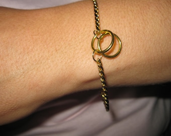 Gold Snake Choke Chain Bracelets