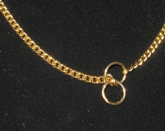 7 Inch Gold Show Choke Chain Bracelet