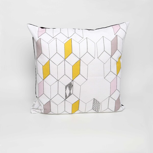 Cushion cover  'Dimensions' '18'x'18'