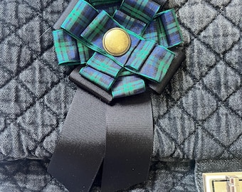 Vintage inspirierte handgefertigte Rosette