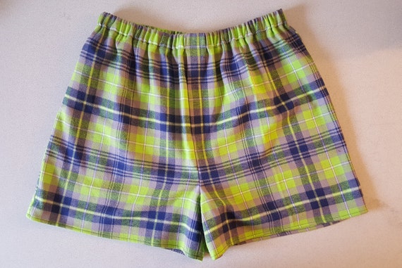 flannel shorts mens