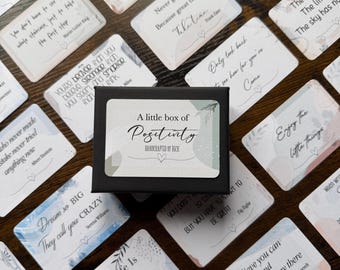 Positivity / Motovational Cards | Positive Quotes | Box of positivity