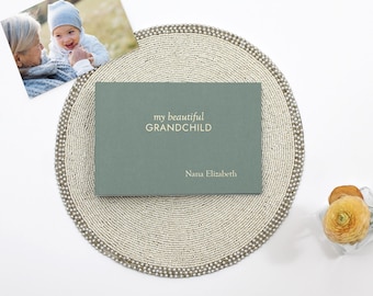 Grandma's Brag Book Personalized With Grandma's Special Name Holds 100 4x6 Photos