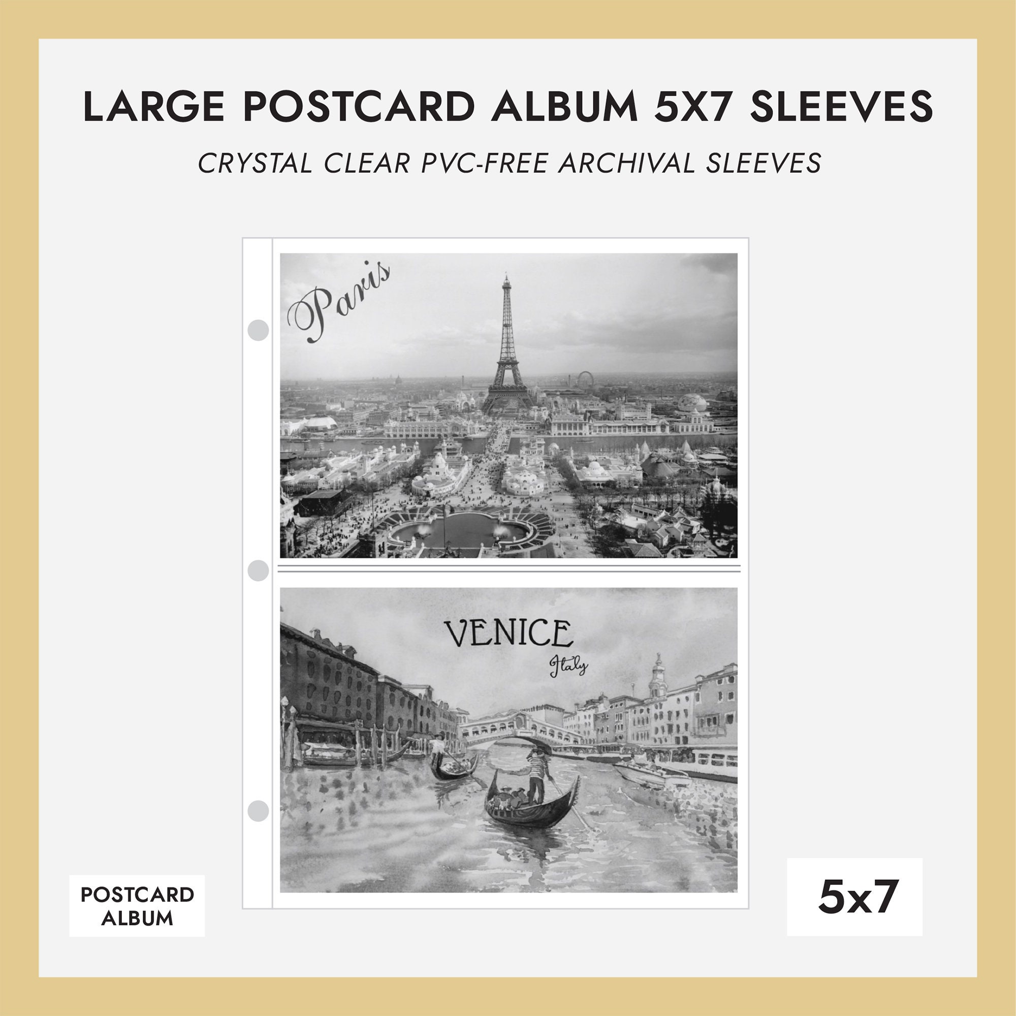 post card sleeves Ultra Pro Postcard Sleeves (100 Sleeves)