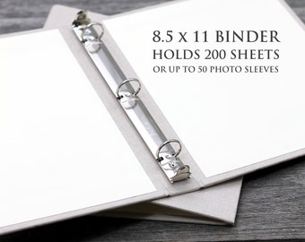 Storage Binder Sleeves (for 4x6 Photos) Set Of 10 - Rag & Bone Bindery