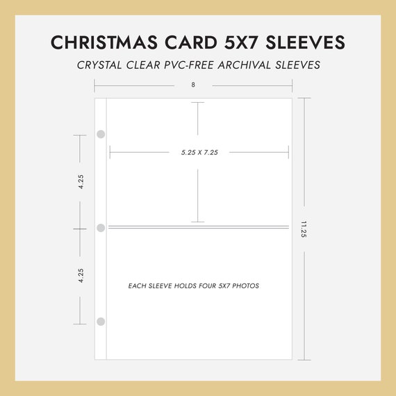 5x7 card sleeves Easy Glide Soft Sleeves main image 0