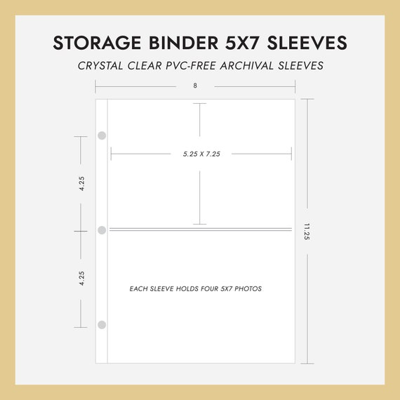 plastic sleeves for 5x7 cards 30 Pack 60 Pockets 5x7' Ultra-Clear Photocard 6 Ring A5 Binder, Double-Sided 1 Pocket Photo Pages, Top Loading Sheet Protector for Photos, Postcards, Seed Packets : Office Products keeping your photographs safe from damage 40 Pcs 5" x 7"