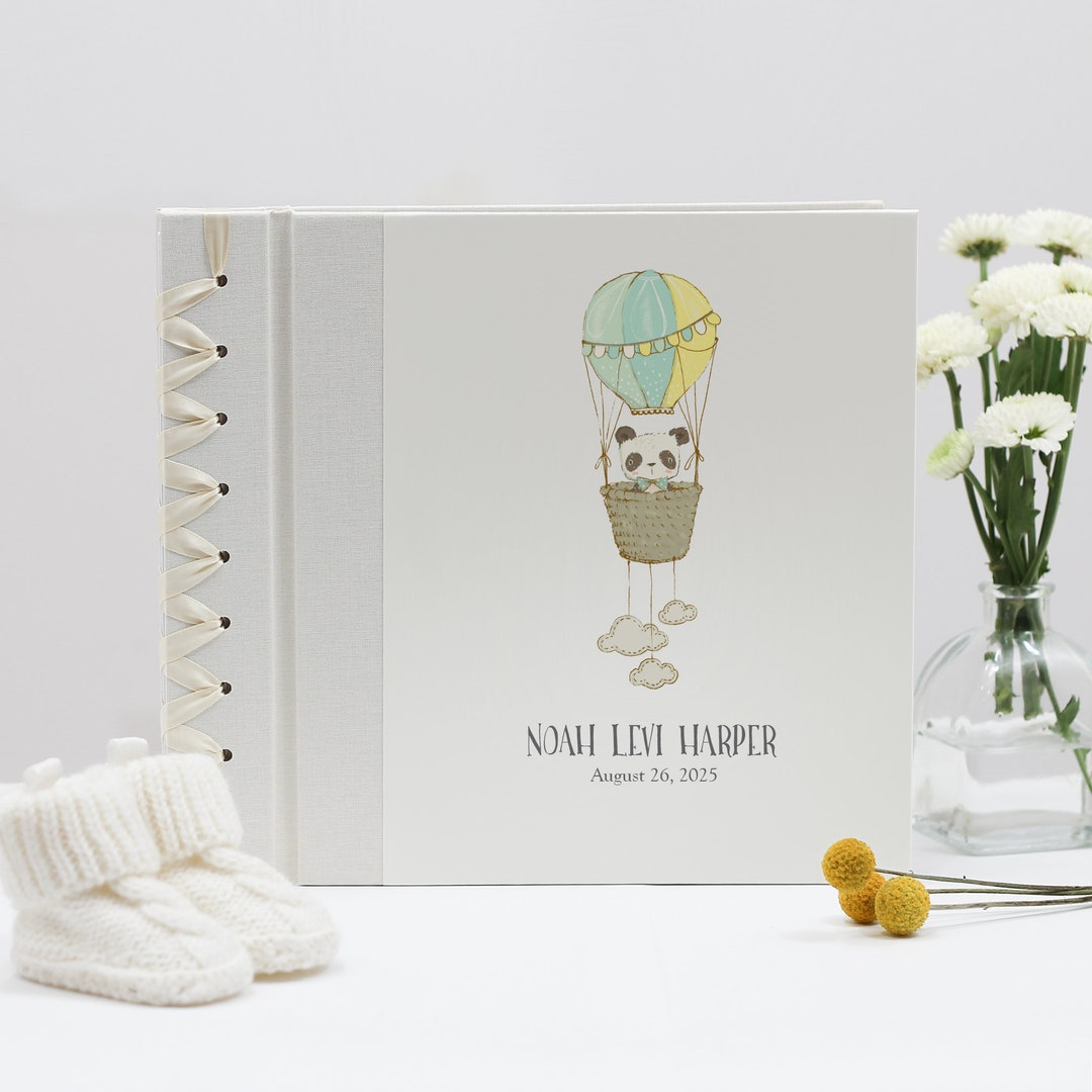 Baby's First Year Memory Book | Sky Blue