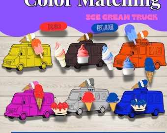 Color Matching Activity for kids, Sorting, Printable, Homeschool Preschool Curriculum, Montessori Materials