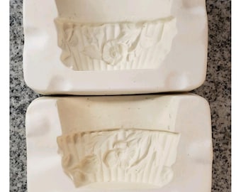Vintage Ceramic Slip Casting Mold Nut Cup MM25 Mini-max Molds