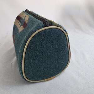 Vintage Pendleton High Grade Western Wear Wool Bag Travel Pouch Cosmetic Case image 8