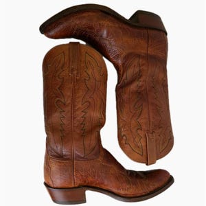 1883 BY LUCCHESE ルケーシー ウエスタンブーツ 9B カウボーイブーツ ブラウン 本物 【Lucchese Classics ルケーシー クラシックス】 最高級 カイマン