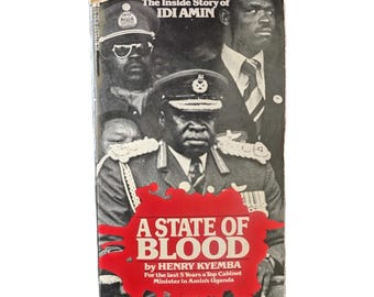 1977 "A State of Blood" von Henry Kyemba, 1st Ace Taschenbuchdruck