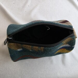Vintage Pendleton High Grade Western Wear Wool Bag Travel Pouch Cosmetic Case image 6
