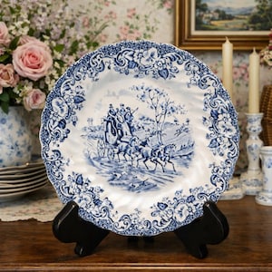 Johnson Brothers Coaching Scenes Dinnerware - Etsy