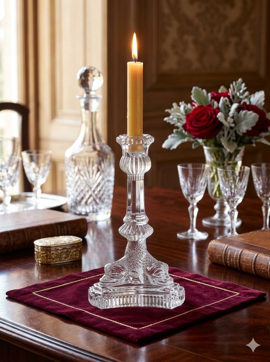 Tiffanys and Co Crystal Candlesticks - Etsy