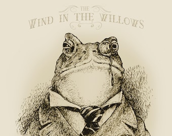 Mr. Toad, 8X10 Signed Print on heavy stock paper.