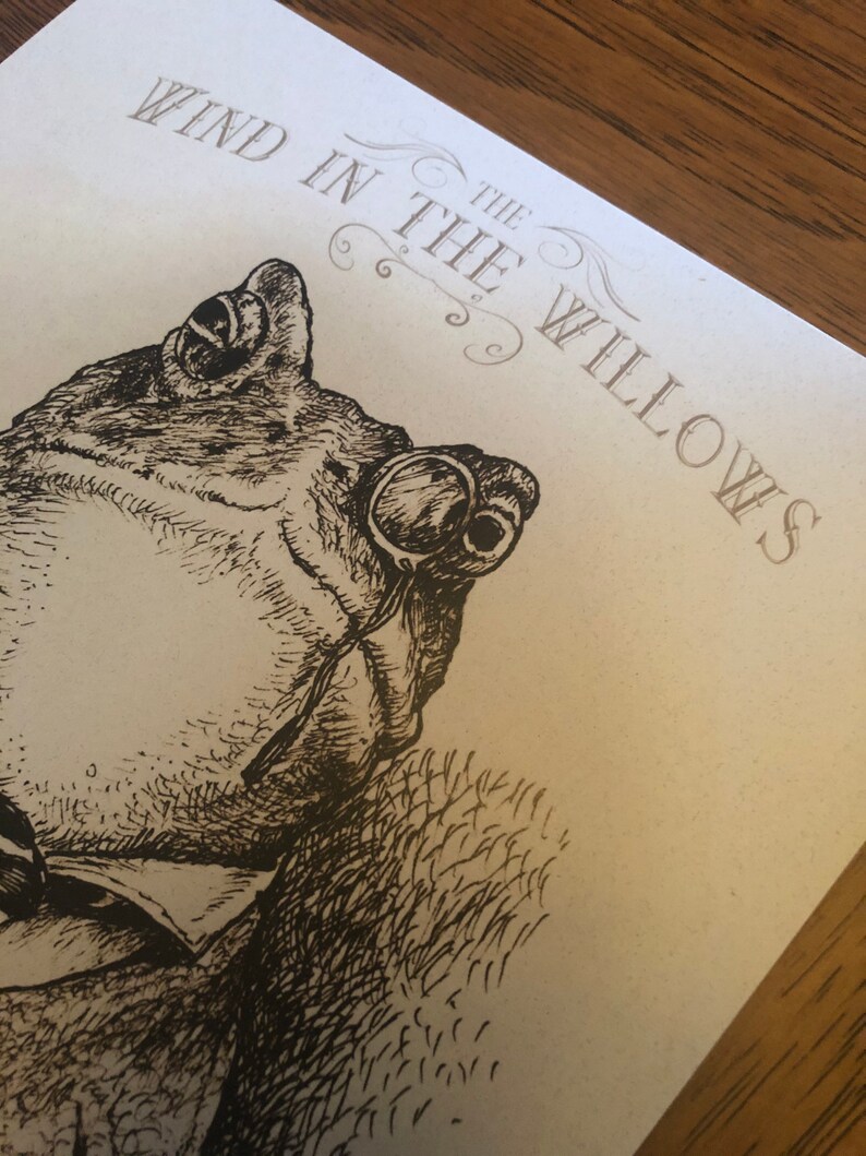 Mr. Toad 8X10 Signed Print on Heavy Stock Paper. - Etsy