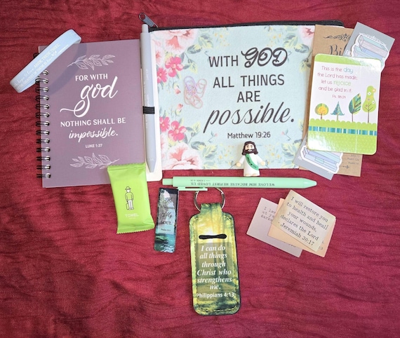 Bible grab bags- Christian stationary gift sets