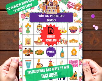 Bingo dia de Muertos