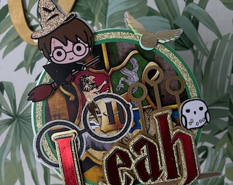 Harry cake topper, movie topper