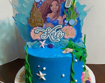 Mermaid Cake Topper: 7
