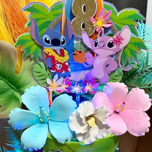 Tropical Hawaiian Cake Topper