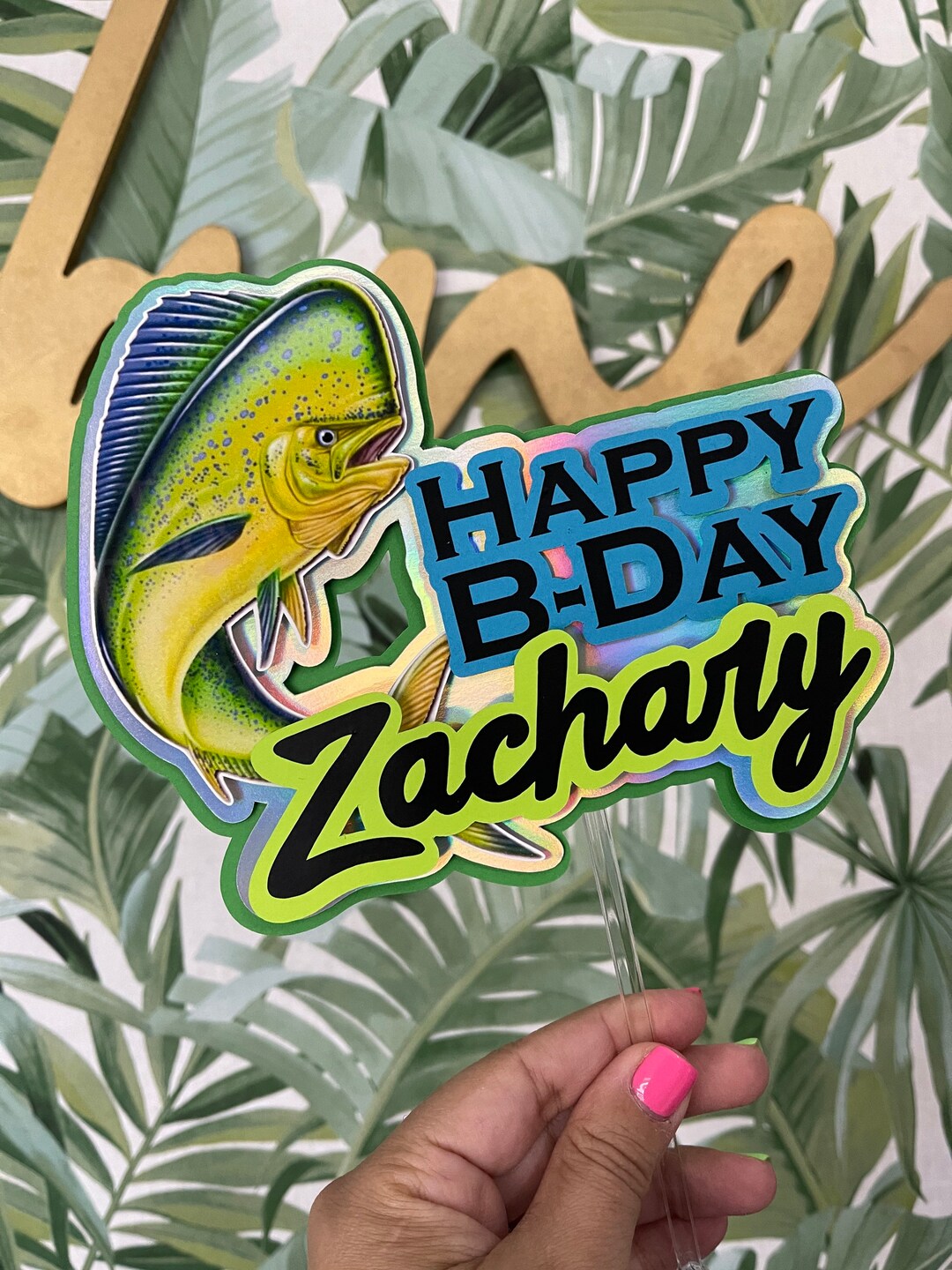 Mahi Mahi / Dolphin Fishing Topper - Etsy