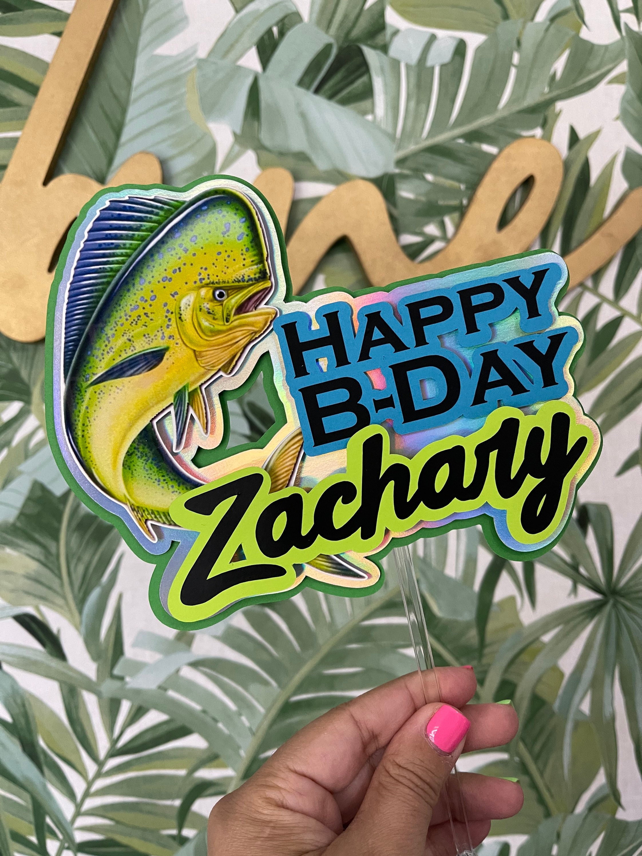 Mahi Mahi / Dolphin Fishing Topper - Etsy