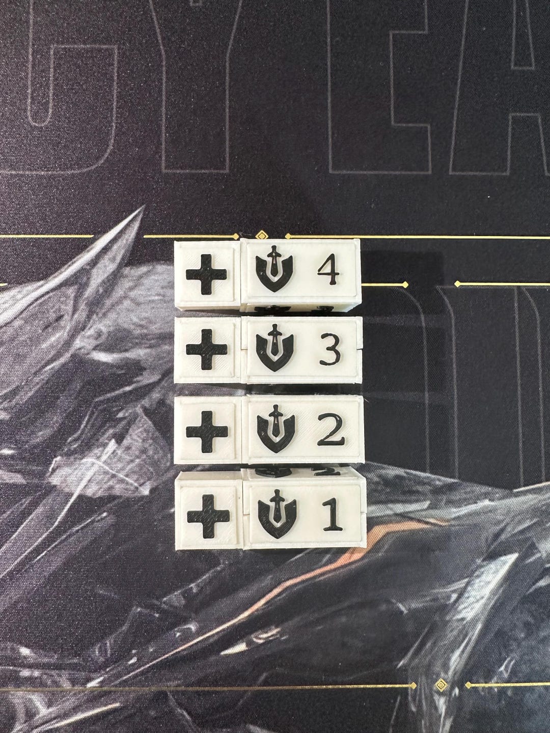 Fancy Riftbound Dice Riftbound Might Indicator Dice Set | Add & Subtract Tokens | Tabletop ...