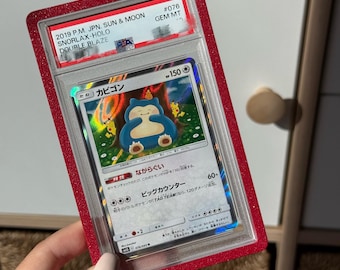 PSA Graded Card Bumper Protector – Display & Protect, 9 Colors