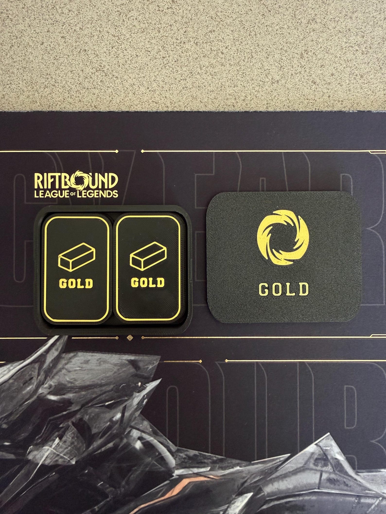 Riftbound Gold Tokens – League of Legends TCG Gaming Accessories - Etsy