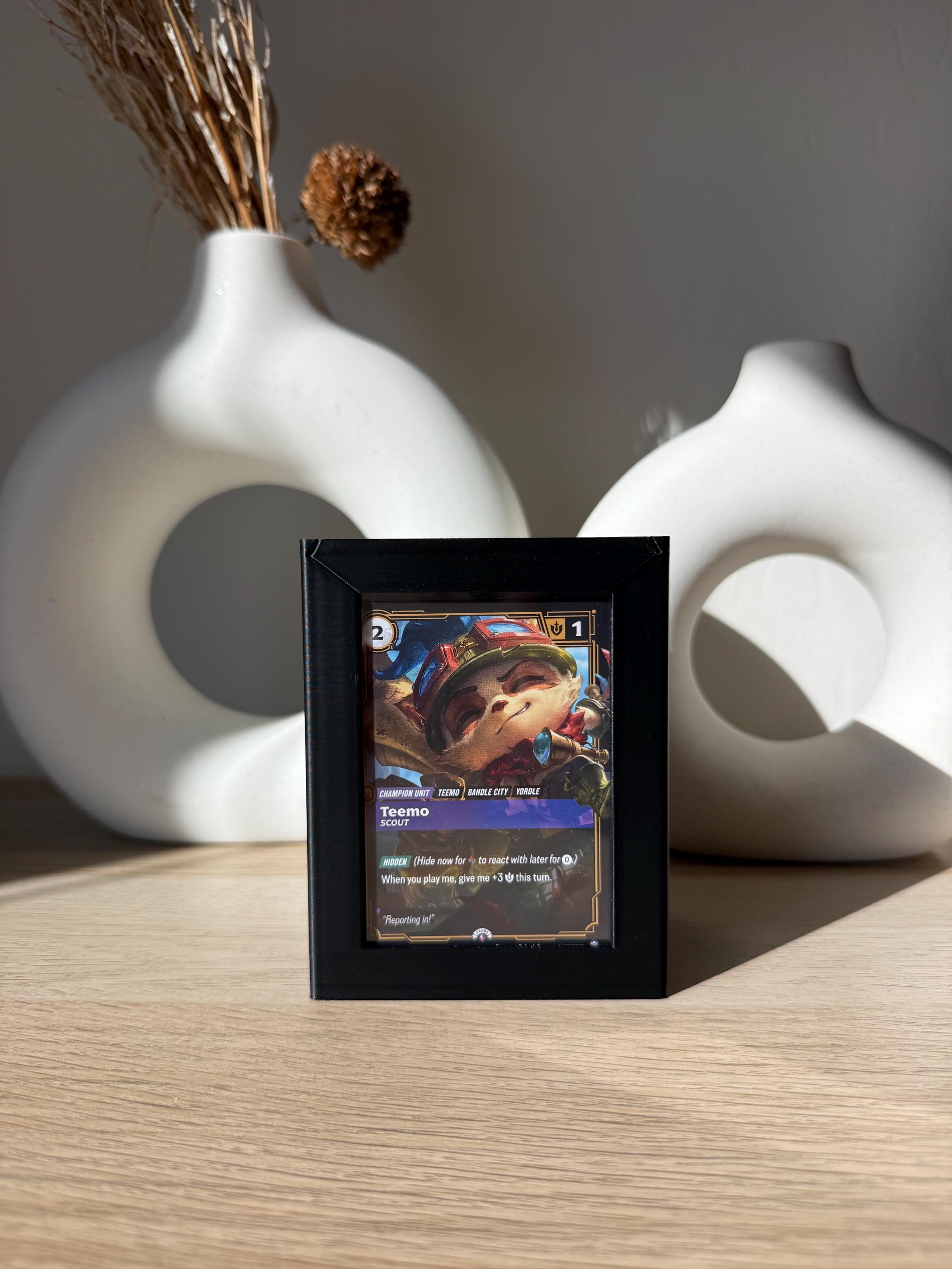 Jamiukro kaartendekdoos voor MTG Commander, grote 6-in-1 kaartenopbergdoos met 5 TCG kaartendozen en dobbelsteenvak, geschikt voor 2400 ongeplaatste kaarten, zwart/blauw set