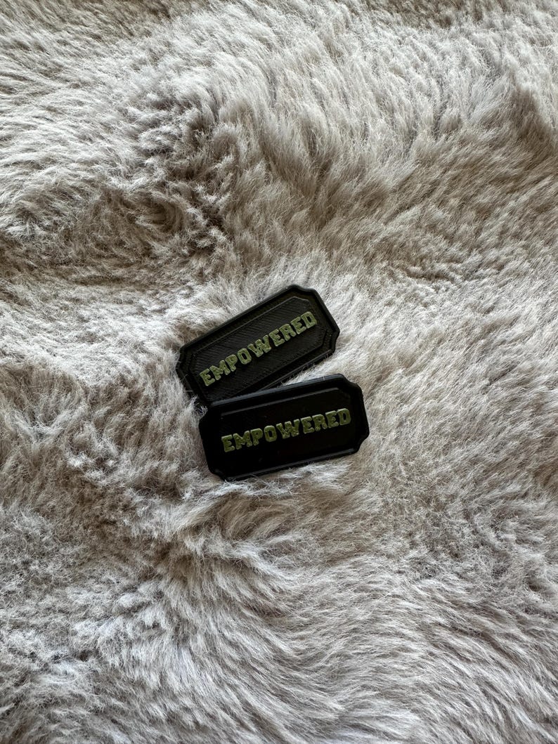 Riftbound: Fichas TCG / Todas las palabras clave e indicadores de poder / Marcadores de juego impresos en 3D / Accesorios para el juego de cartas coleccionables League of Legends. Empowered X2