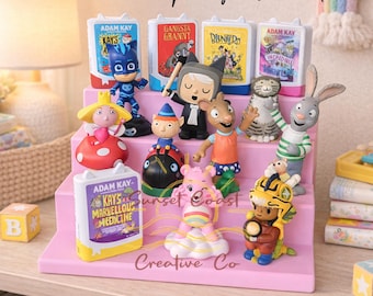 Tonie Display Stand | Storage Shelf | Magnetic Holder | Figurines | Australian Made