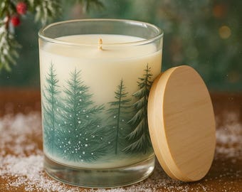 Christmas Tree Scented Soy Candle