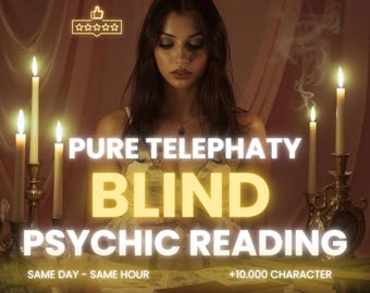 Lectura de tarot psíquica a ciegas • Orientación intuitiva a la misma hora