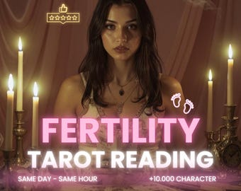 Fertility Tarot Reading • Conception Timeline & Baby Gender • Same Hour Delivery